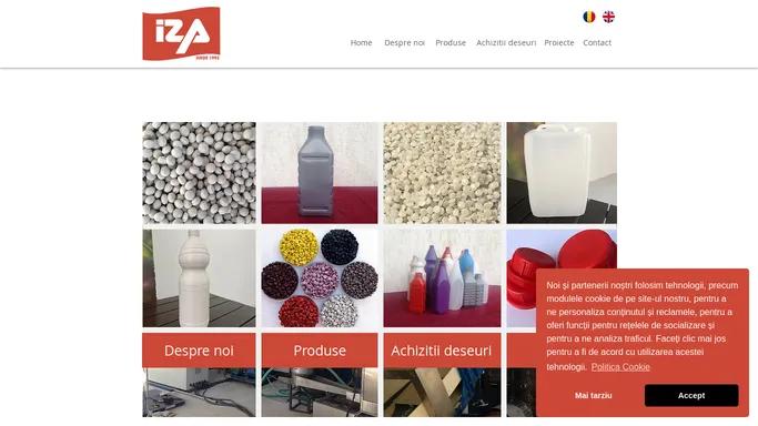 Canistre plastic | Sc Iza Srl | Focsani | Ambalaje plastic | regranulat | bidon