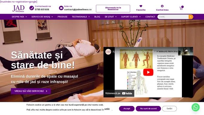 Centru de Masaj si Wellness Bucuresti - JAD Wellness