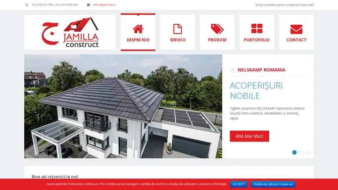 JAMILLA | Solutii complete pentru acoperisuri!