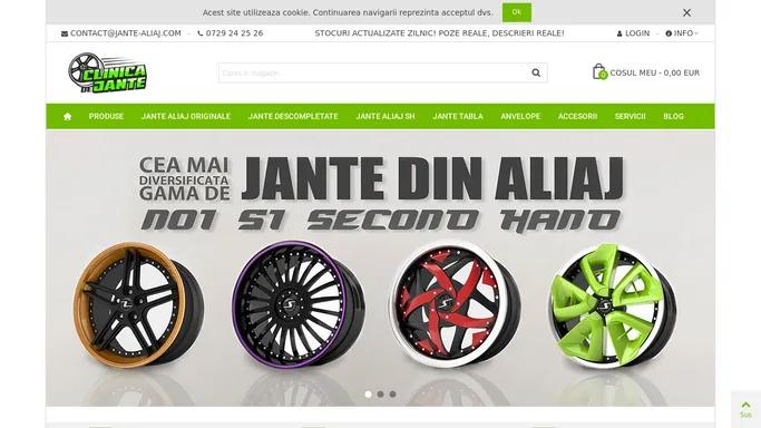 Jante Second Hand, Jante Aliaj Originale - Clinica de Jante