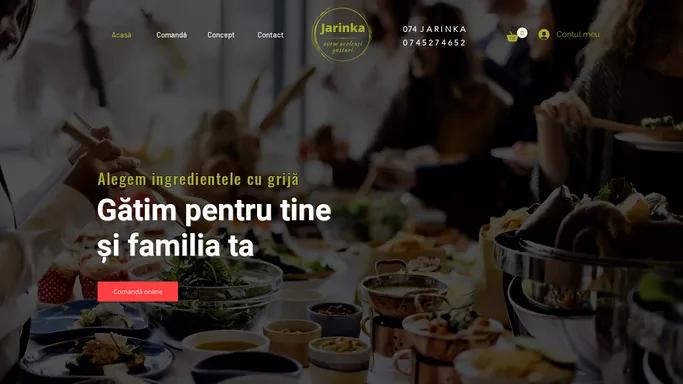 Jarinka | Comanda Mancare Gatita livrata in borcane | Brasov