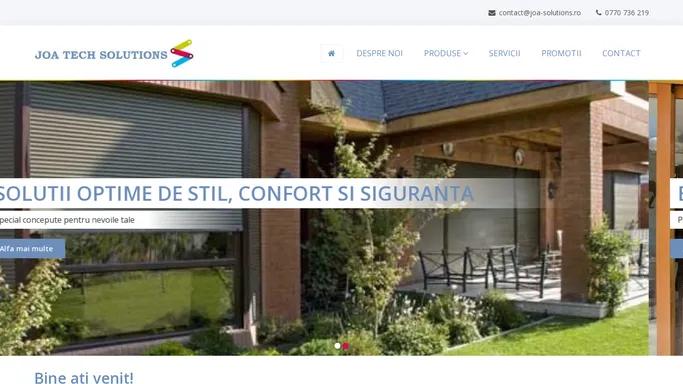 Solutii optime de stil, confort si siguranta | JOA Tech Solutions