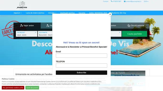 Agentia ta de turism - JOURNEY HUB