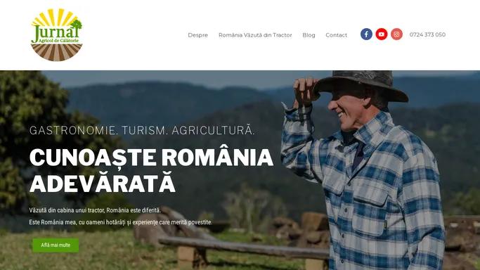 Homepage - Jurnal Agricol de Calatorie