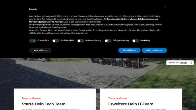 JUSTROCKET – We build tech teams