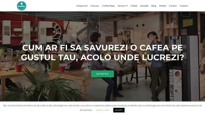 Kaldio.ro - Automate de cafea in Dambovita si Prahova