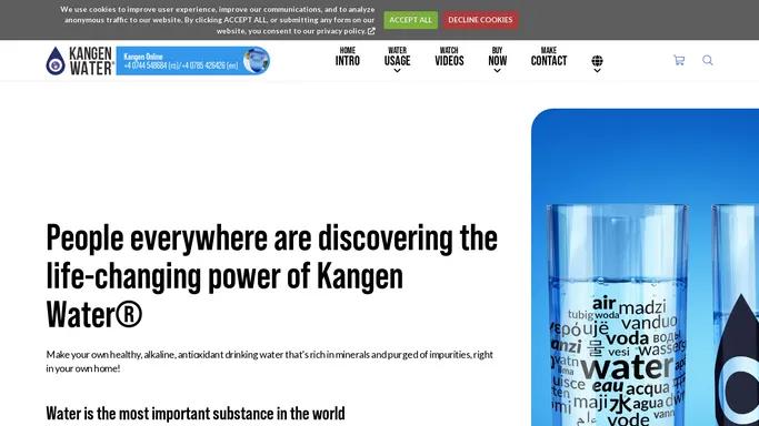 People everywhere are discovering the life-changing power of Kangen Water® | Kangen Online • Brasov, Brasov Romania