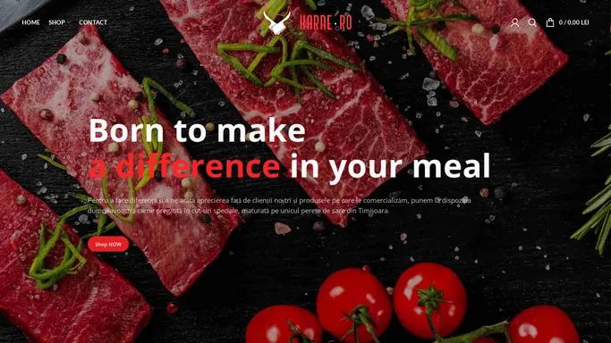 Karne.ro – Premium Meat Products