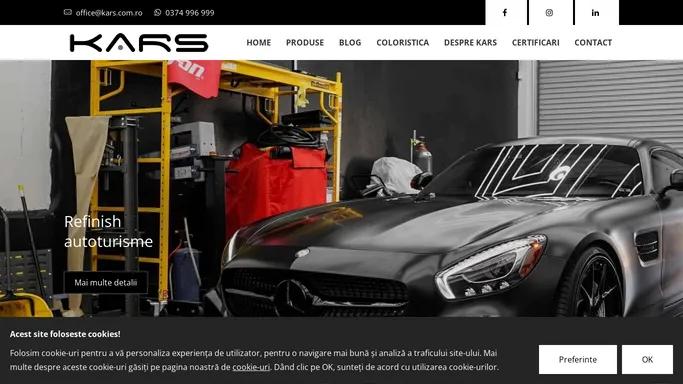 KARS - importator de vopsea, consumabile & accesorii auto