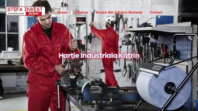 KATRIN: Produse Curatenie Profesionale, Dispensere si Hartie Katrin
