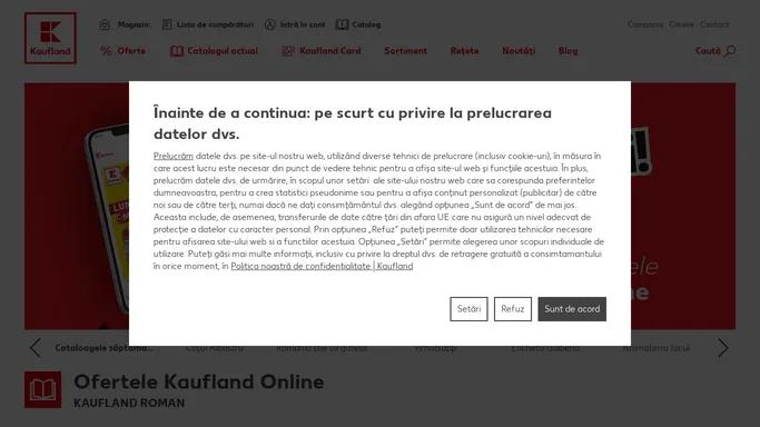 Oferte, promotii card, retete, concursuri online | Kaufland