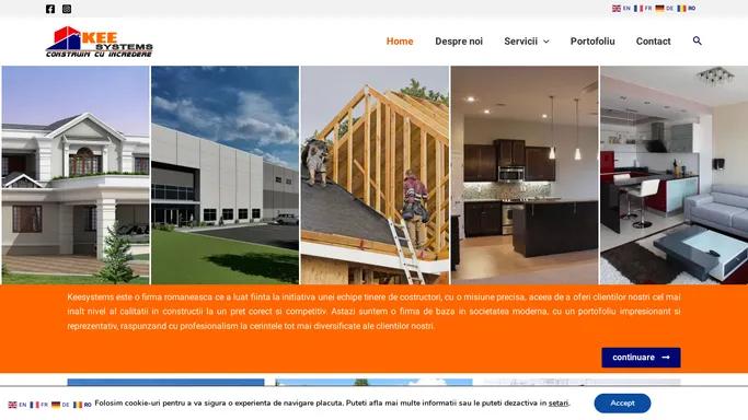 Keesystems - constructii civile: cladiri rezidentiale, comerciale, amenajari interioare
