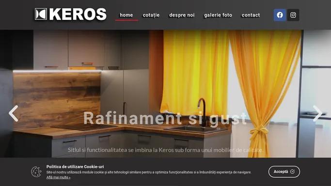 KEROS design – Mobilier la comanda Galati-Braila