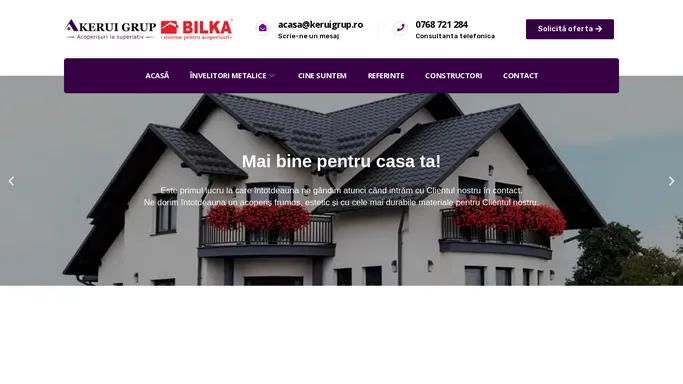 Kerui Grup - Partener Oficial Bilka - Tigla Metalica