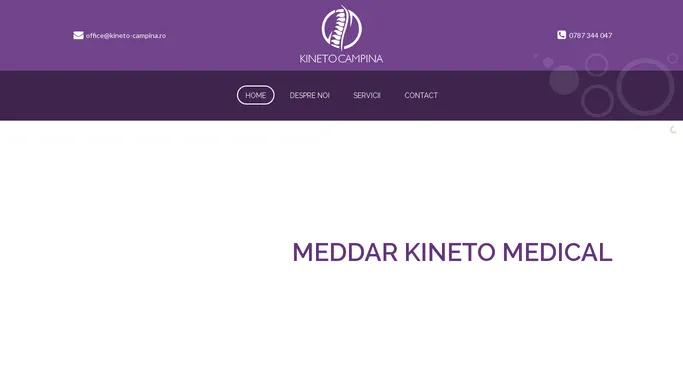 Kineto Campina – Servicii de recuperare medicala