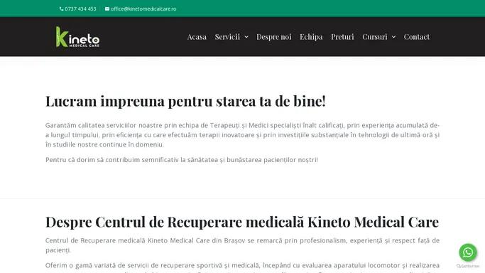 KinetoMedicalCare: Centru de recuperare medicala