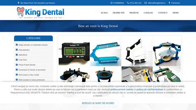 Kingdental | distributie materiale si consumabile tehnica dentara, Brasov