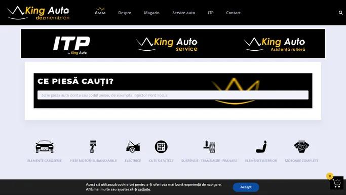 Piese auto din dezmembrari - Dezmembrari King Auto