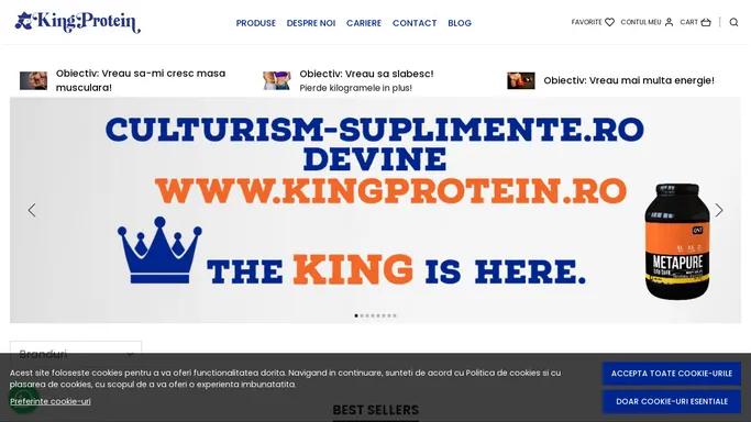 King Protein - Suplimente Sala