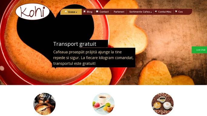 Kohi – Cafea Online