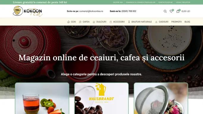 Kokoon Tea - Magazin Online Ceaiuri, Cafea si Accesorii - Kokoontea.ro