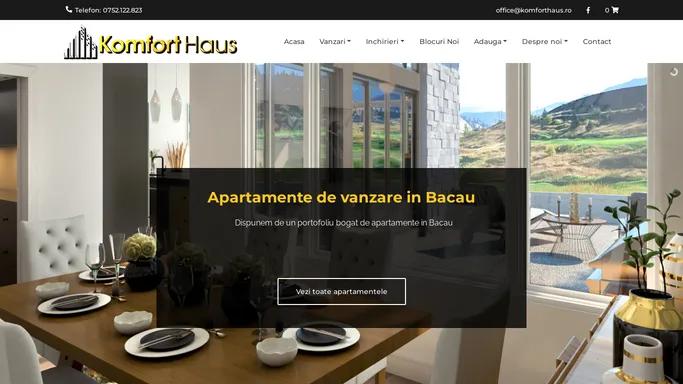 KomfortHaus - agentie imobiliara Bacau