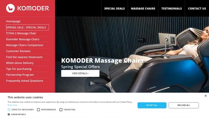 Komoder Massage Chairs - Luxury Massage Chair