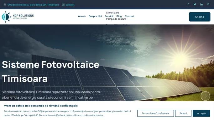 Sisteme fotovoltaice timisoara - KOP Solutions