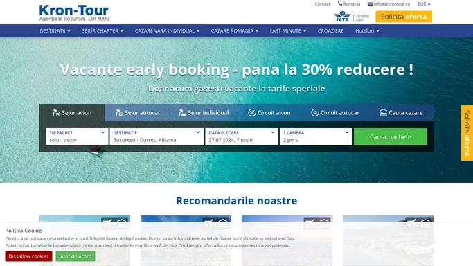 Agentia ta de turism - Kron Tour