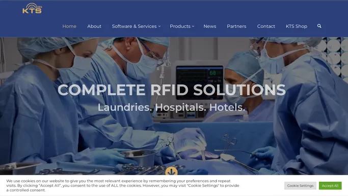 Complete RFID Solutions for Hotels, Hospitals, Laundries - KTS RFID