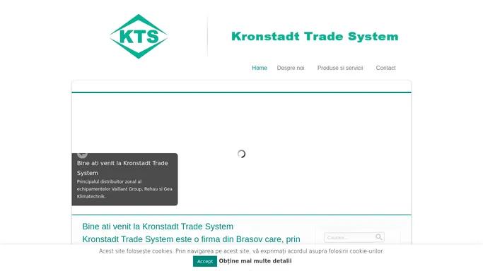 Kronstadt Trade System - Distribuitor echipamente termice Brasov