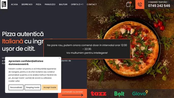 Biblioteca Delivery Herastrau - Biblioteca Delivery - Pizza autentica italiana - Bucuresti