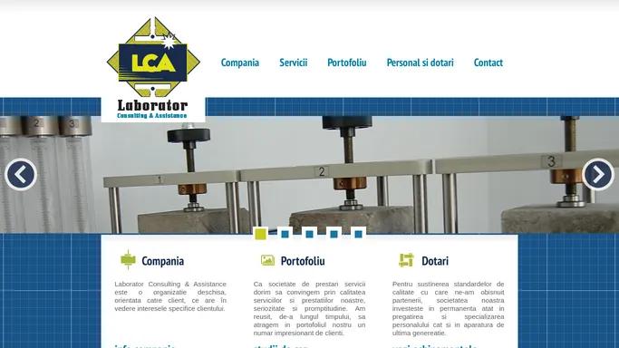LCA - Testarea resistentei materialelor