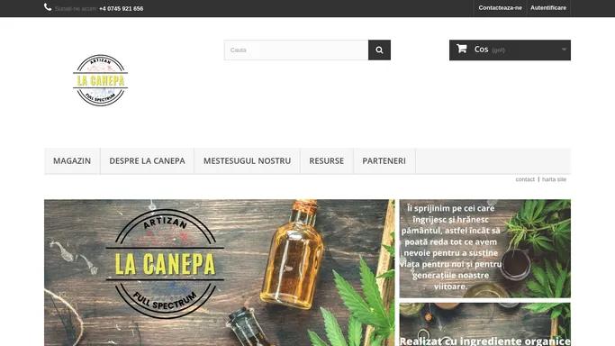 Produse de Cannabis Premium - La Canepa | Uleiuri CBD, Cosmetice, Alimente - La Canepa