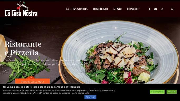 La Cosa Nostra – Restaurant focsani