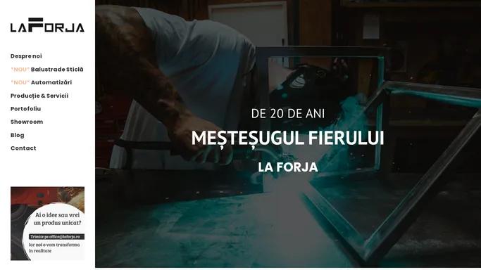 LaForja Romania – Mestesugul Fierului