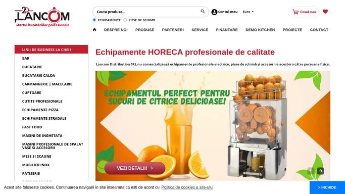 Echipamente HORECA - Lancom - Distribuitor