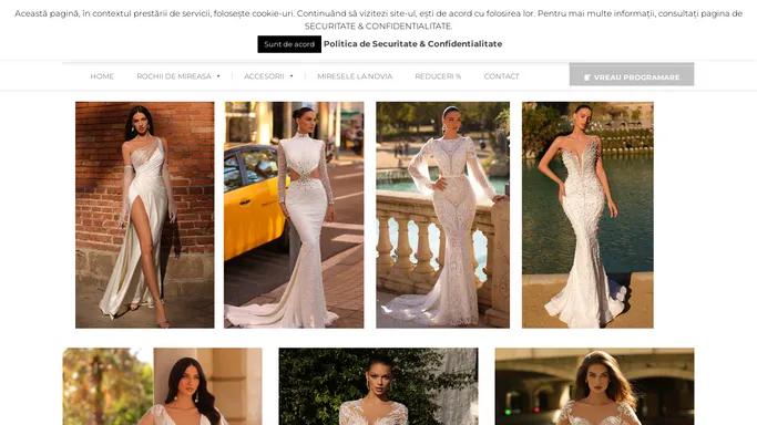 Magazin Rochii de Mireasa Bucuresti — 300+ modele — LA NOVIA