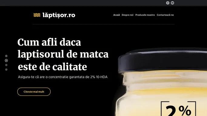 Laptisor de matca pur 2% 10-HDA de la ALBeeNA