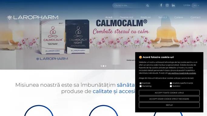 Laropharm · Companie Farmaceutica