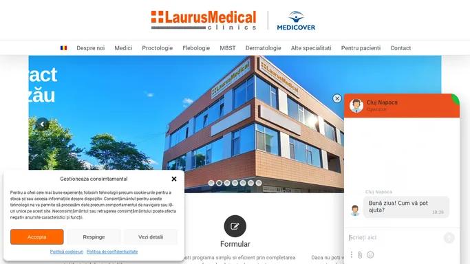 LaurusMedical - hemoroizi, varice, dermatologie, gastroenterologie
