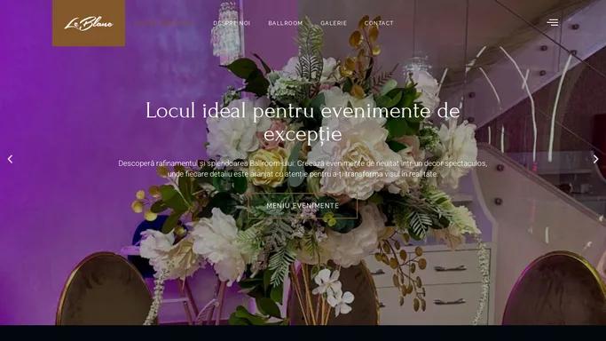 Restaurant Bucuresti | Salon evenimente | Ballroom Bucuresti | Le Blanc