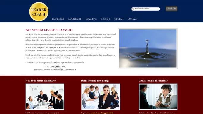 Centrul de Excelenta LEADER COACH – Cursuri de coaching pentru certificare ICF
