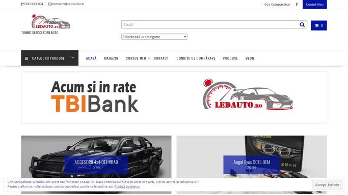 Led Auto online tuning si accesorii auto | Ledauto.ro