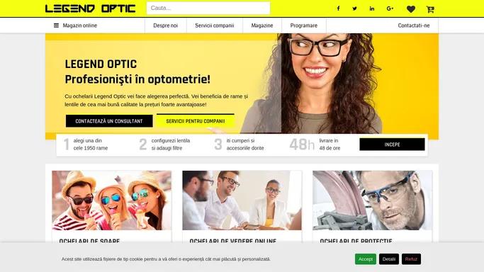 Legend Optic | Profesionisti in optometrie