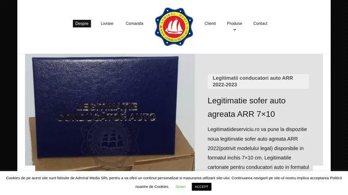 Legitimatii conducatori auto ARR 2022-2023, card si ecusoane | Legitimatiideserviciu.ro