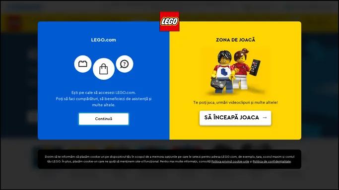 Home | LEGO® Shop oficial din RO