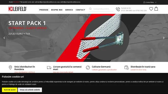 Piese de fixare – Profil de prindere - Unic distribuitor Leifeld