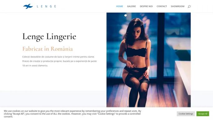 LENGE Lingerie | Costume de baie si lenjerii intime pentru dame