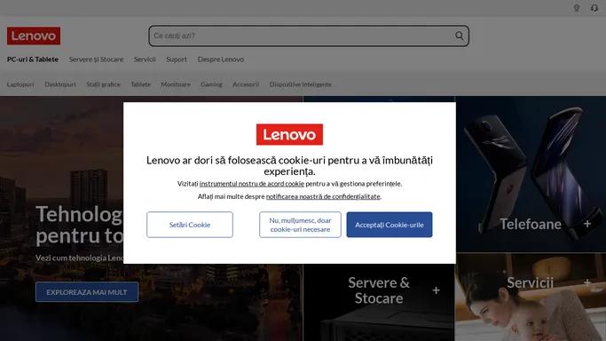 Lenovo® Official Site | Laptops, Tablets, Desktops, smart devices, phones and Data Center | Lenovo Romania